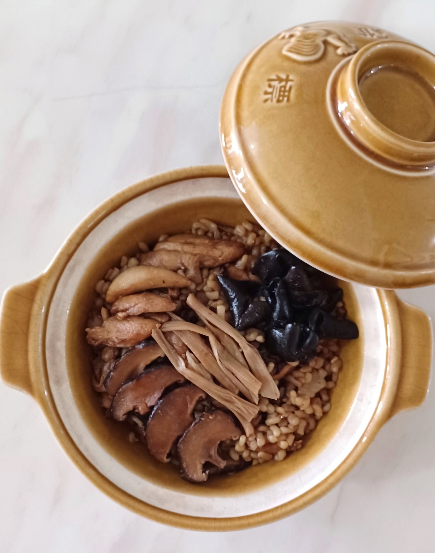 Claypot Chicken Rice ❤︎ Healthy Keto