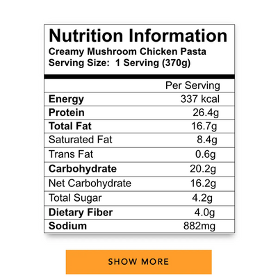 Creamy Mushroom Chicken Pasta ❤︎ Healthy Keto