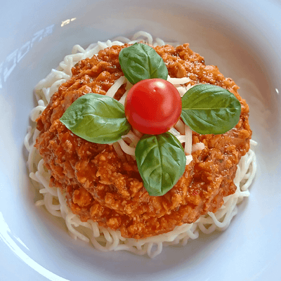 Chicken Spaghetti Bolognese ❤︎ Healthy Keto